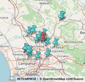 Mappa Via San Gennaro, 81100 Caserta CE, Italia (11.29765)