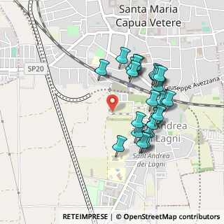 Mappa Strada Comunale Campo, 81055 Santa Maria Capua Vetere CE, Italia (0.45357)