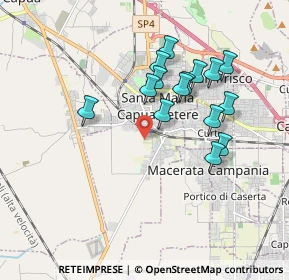 Mappa Strada Comunale Campo, 81055 Santa Maria Capua Vetere CE, Italia (1.78333)