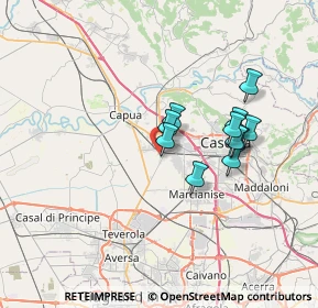 Mappa Strada Comunale Campo, 81055 Santa Maria Capua Vetere CE, Italia (5.98727)