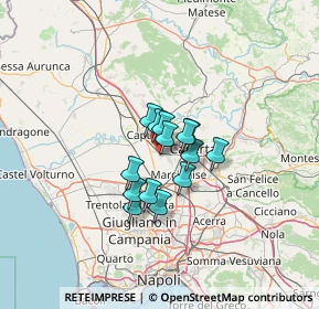 Mappa Strada Comunale Campo, 81055 Santa Maria Capua Vetere CE, Italia (8.13429)