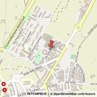 Mappa Via falcone giovanni 6/f, 70019 Triggiano, Bari (Puglia)