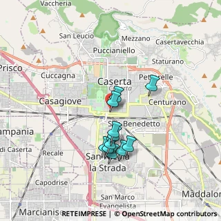 Mappa Via Gian Battista Vico, 81100 Caserta CE, Italia (1.57)