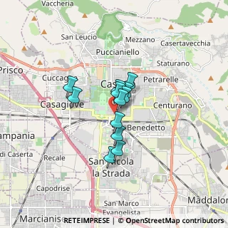 Mappa Via Giambattista Vico, 81100 Caserta CE, Italia (1.07667)