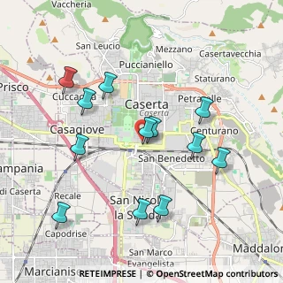 Mappa Via Giovanbattista Vico, 81100 Caserta CE, Italia (2.11583)