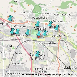 Mappa Via Gian Battista Vico, 81100 Caserta CE, Italia (2.19917)