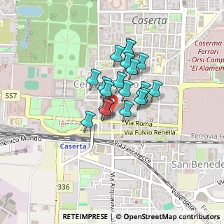 Mappa Via Giam Battista Vico, 81100 Caserta CE, Italia (0.294)