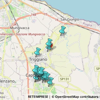 Mappa Via dalla Chiesa, 70019 Triggiano BA, Italia (2.50647)