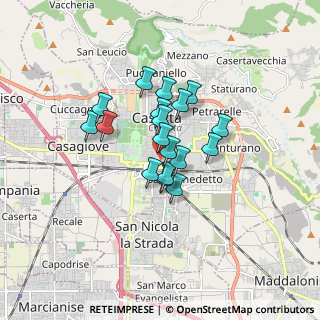 Mappa Via Don Giovanni Bosco, 81100 Caserta CE, Italia (1.22556)