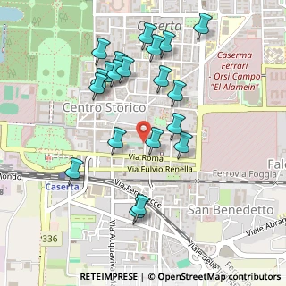 Mappa Via Don Giovanni Bosco, 81100 Caserta CE, Italia (0.5295)
