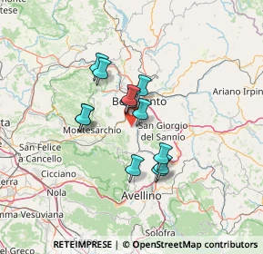 Mappa Via Giacomo Zamparelli, 82010 San Leucio del Sannio BN, Italia (10.65583)