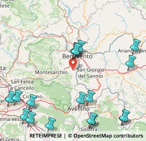 Mappa Via Giacomo Zamparelli, 82010 San Leucio del Sannio BN, Italia (23.59056)