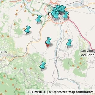 Mappa Via Giacomo Zamparelli, 82010 San Leucio del Sannio BN, Italia (5.26077)