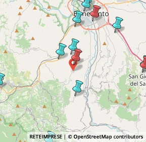 Mappa Via Giacomo Zamparelli, 82010 San Leucio del Sannio BN, Italia (6.026)