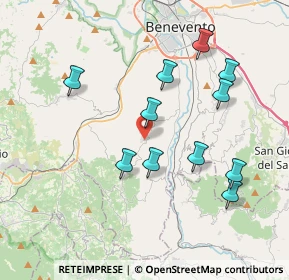 Mappa Via Giacomo Zamparelli, 82010 San Leucio del Sannio BN, Italia (4.03)