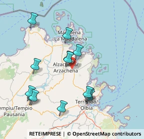 Mappa SP 13, 07021 Arzachena SS, Italia (16.77615)