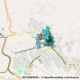 Mappa Via Gjaseppa di Scanu, 07021 Arzachena SS, Italia (0.23)