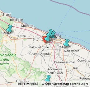 Mappa Contrada Conella, 70026 Modugno BA, Italia (28.96909)