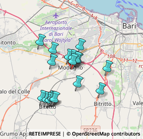 Mappa Capitano, 70026 Modugno BA, Italia (3.24421)