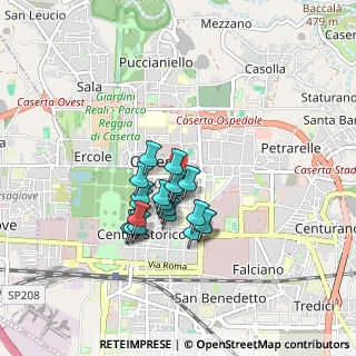 Mappa Via Vincenzo Gemito, 81100 Caserta CE, Italia (0.6885)