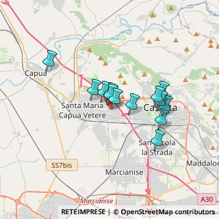 Mappa Via Enrico Fermi, 81020 Casapulla CE, Italia (2.89077)