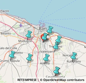 Mappa SP 183 Ceglie Loseto, 70124 Bari BA, Italia (8.125)