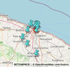 Mappa SP 183 Ceglie Loseto, 70124 Bari BA, Italia (8.50909)
