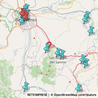 Mappa Santa Maria Ingrisone, 82010 San Nicola Manfredi BN, Italia (6.89722)