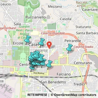 Mappa Piazza Pitesti, 81100 Caserta CE, Italia (1.00737)