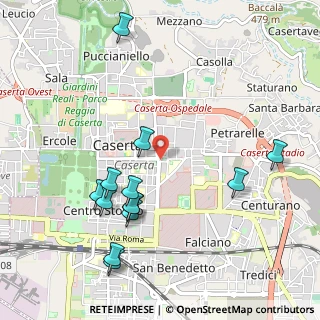 Mappa Piazza Pitesti, 81100 Caserta CE, Italia (1.21769)