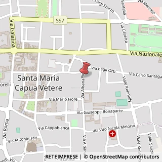 Mappa Via Albana, 40, 81055 Santa Maria Capua Vetere, Caserta (Campania)