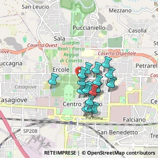 Mappa Corso Giannone, 81100 Caserta CE, Italia (0.705)