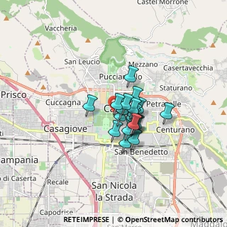Mappa Corso Giannone, 81100 Caserta CE, Italia (1.01789)