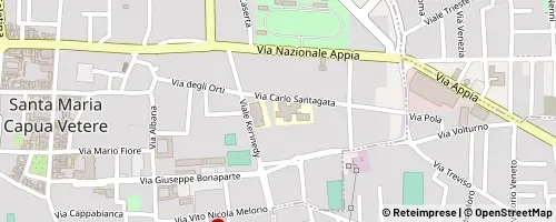Mappa Santa Maria Capua Vetere