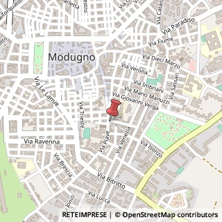 Mappa Via Piave, 18, 70026 Modugno, Bari (Puglia)