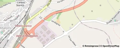 Mappa Valle di Maddaloni