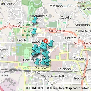 Mappa Via G.M.Bosco, 81100 Caserta CE, Italia (0.7935)