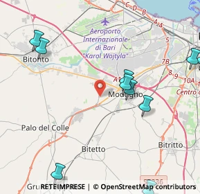 Mappa Km. 115, 70026 Modugno BA, Italia (6.03091)