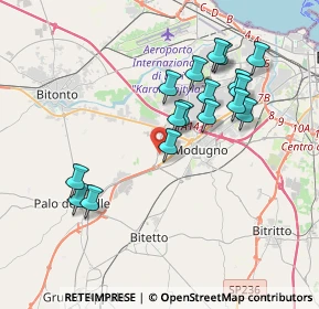 Mappa Km. 115, 70026 Modugno BA, Italia (3.81529)
