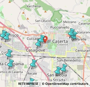 Mappa Via Lazio, 81022 Casagiove CE, Italia (2.94583)
