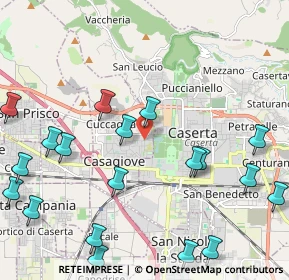 Mappa Via Lazio, 81022 Casagiove CE, Italia (2.97158)