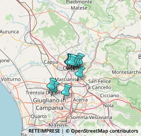 Mappa Via Lazio, 81022 Casagiove CE, Italia (6.10636)