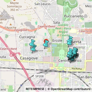 Mappa Via Lazio, 81022 Casagiove CE, Italia (1.2725)