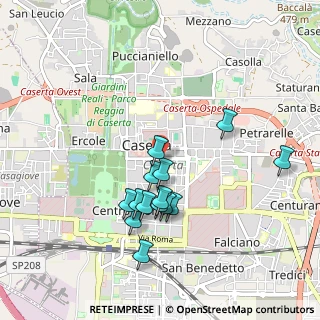 Mappa Via M. G. Bosco, 81100 Caserta CE, Italia (0.92571)