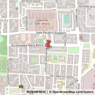 Mappa Via Luigi Settembrini, 30, 81100 Caserta, Caserta (Campania)