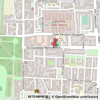 Mappa Via Giuseppe Maria Bosco, 124, 81100 Caserta, Caserta (Campania)