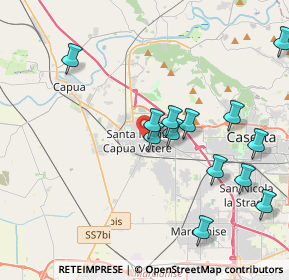 Mappa Via G. Matarazzo, 81055 Santa Maria Capua Vetere CE, Italia (4.78786)