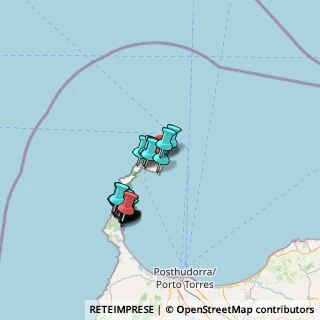 Mappa Asinara - Loc. Cala d'oliva, 07046 Porto Torres SS, Italia (13.31538)
