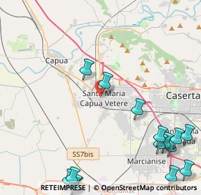 Mappa Via Pietro Morelli, 81055 Santa Maria Capua Vetere CE, Italia (6.86125)