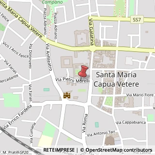 Mappa Via Pietro Morelli, 13, 81055 Santa Maria Capua Vetere, Caserta (Campania)